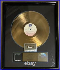 Talking Heads Fear of Music RIAA Gold Record Award Talking Heads Fear of Music RIAA Gold Record Award