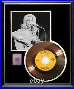 Tammy Wynette Stand By Your Man Rare Gold Record Frame Non Riaa Award