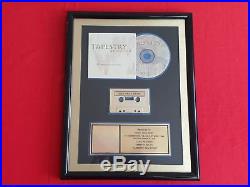Tapestry Revisited Gold Award Riaa Certified Sales Album Record Plaque