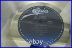 Ted Nugent RIAA Certified Gold Record award for Scream Dream Epic Records 1980