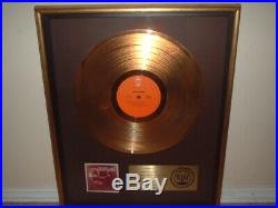 Ted Nugent Riaa Gold Record Award Ted Nugent Stranglehold Motor City Madhouse