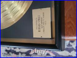 Temptations Masterpiece Original Disk Award Limited Gold Record