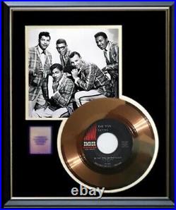 The 5 Five Satins 45 RPM Gold Metalized Record Non Riaa Award Rare