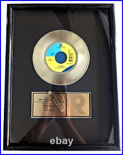 The B-52's LOVE SHACK RIAA Certified Gold Sales Award Single Record? ORIGINAL