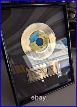 The B-52's LOVE SHACK RIAA Certified Gold Sales Award Single Record? ORIGINAL