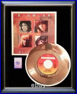 The Bangles Manic Monday 45 RPM Gold Record Rare Non Riaa Award