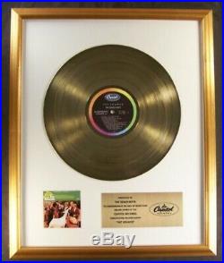 The Beach Boys Pet Sounds LP Gold Non RIAA Record Award Capitol Records