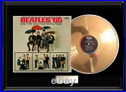 The Beatles'65 Gold Metalized Vinyl Record Lp 1965 Album Non Riaa Award Rare