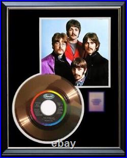 The Beatles A Day In The Life Gold Record Non Riaa Award Rare