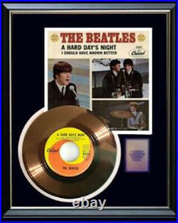 The Beatles A Hard Days Night Gold Metalized Record Rare Non Riaa Award Rare