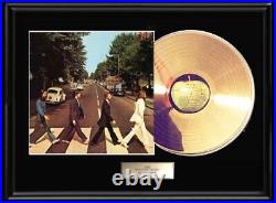 The Beatles Abbey Road Gold Record Lp Album Framed Non Riaa Award Original Rare