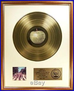 The Beatles Abbey Road LP Gold RIAA Record Award Apple Records XMAS SALE