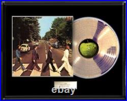 The Beatles Abbey Road White Gold Platinum Record Album Lp Non Riaa Award Rare The Beatles Abbey Road White Gold Platinum Record Album Lp Non Riaa Award Rare