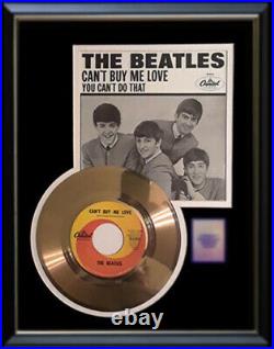 The Beatles Can't Buy Me Love Gold Metalized Record Rare 45 Pm Non Riaa Award