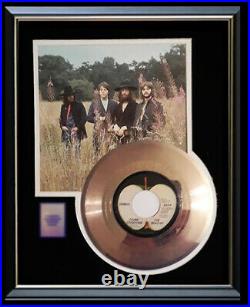 The Beatles Come Together 45 RPM Gold Record Rare Non Riaa Award