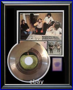 The Beatles Get Back Gold Metalized Record Rare Non Riaa Award Let It Be Movie