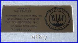 The Beatles Gold Record Riaa No Bpi Award Rubber Soul Presentation Disc album lp