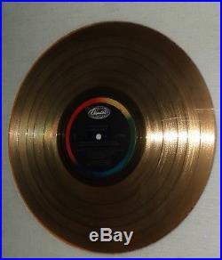 The Beatles Gold Record Riaa No Bpi Award Rubber Soul Presentation Disc album lp