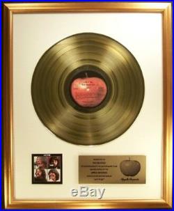 The Beatles Let It Be Soundtrack LP Gold Non RIAA Record Award Apple Records