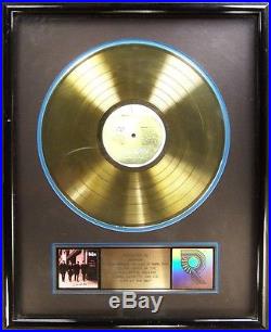 The Beatles Live At The BBC LP Gold RIAA Record Award Apple Records To Musicom
