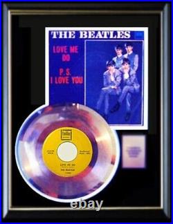 The Beatles Love Me Do Tollie Vj Vee Jay Gold Record Rare Non Riaa Award