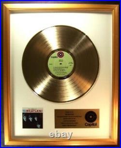 The Beatles Meet The Beatles! LP Gold Non RIAA Record Award Capitol Records
