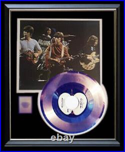 The Beatles Revolution 45 RPM Gold Metalized Record Non Riaa Award Rare