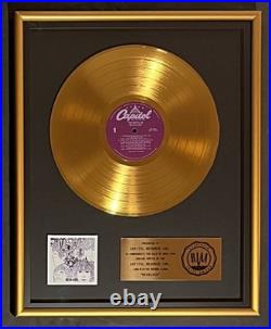 The Beatles Revolver LP Gold RIAA Record Award Capitol Records To Capitol The Beatles Revolver LP Gold RIAA Record Award Capitol Records To Capitol