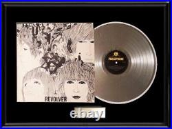The Beatles Revolver White Gold Platinum Tone Record Album Lp Non Riaa Award