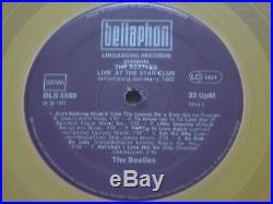 The Beatles Riaa Gold Record Award Disc Live in Hamburg Goldene Schallplatte Rar