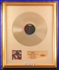 The Beatles Rubber Soul LP Gold Non RIAA Record Award Capitol Records