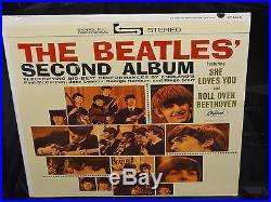 The Beatles Second Album SEALED USA 1965 RIAA 9 LP NO Gold Record Award