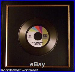 The Beatles Twist And & Shout Gold Non RIAA Record Award Tollie Records