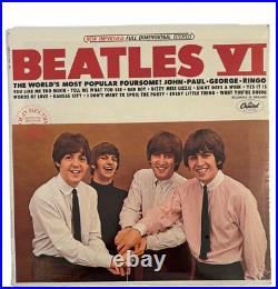 The Beatles VI Gold Record Award Riaa Sealed #st2358