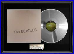 The Beatles White Album White Gold Platinum Record Lp Non Riaa Award Rare