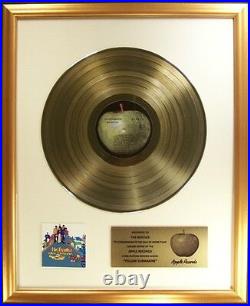 The Beatles Yellow Submarine LP Gold Non RIAA Record Award Apple Records