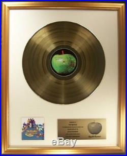 The Beatles Yellow Submarine LP Gold Non RIAA Record Award Apple Records