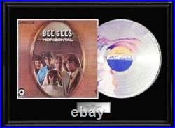 The Bee Gees Horizontal White Gold Platinum Record Lp Rare Non Riaa Award