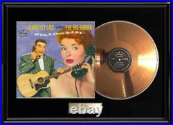 The Big Bopper Chantilly Lace Gold Metalized Record Rare Lp Non Riaa Award