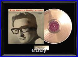 The Buddy Holly Story Album Lp Gold Metalized Record Rare Non Riaa Award