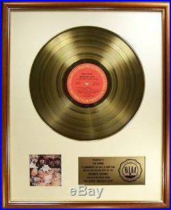 The Byrds The Byrds' Greatest Hits LP Gold RIAA Record Award Columbia Records