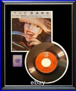 The Cars Just What I Needed 45 RPM Gold Record Rare Non Riaa Award