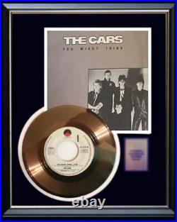 The Cars You Might Think 45 RPM Gold Record Rare Non Riaa Award