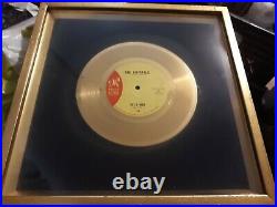 The Crystals He's A Rebel Phil Spector Custom Gold Record Award Philles Records