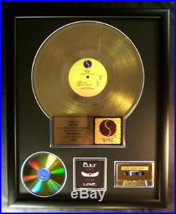 The Cult Love LP Cassette & CD Gold Non RIAA Record Award Sire Records