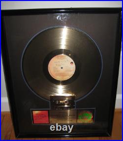 The Cure Kiss Me Kiss Me Kiss Me Gold RIAA record award Original Robert Smith The Cure Kiss Me Kiss Me Kiss Me Gold RIAA record award Original Robert Smith