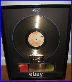 The Cure Kiss Me Kiss Me Kiss Me Gold RIAA record award Original Robert Smith