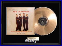 The Diamonds Rare Lp Gold Metalized Record Album Non Riaa Award
