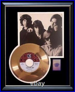 The Doors Light My Fire 45 RPM Gold Record Non Riaa Award Jim Morrison Rare