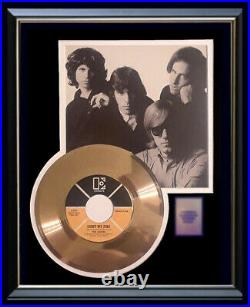 The Doors Light My Fire 45 RPM Gold Record Rare Non Riaa Award Jim Morrison
